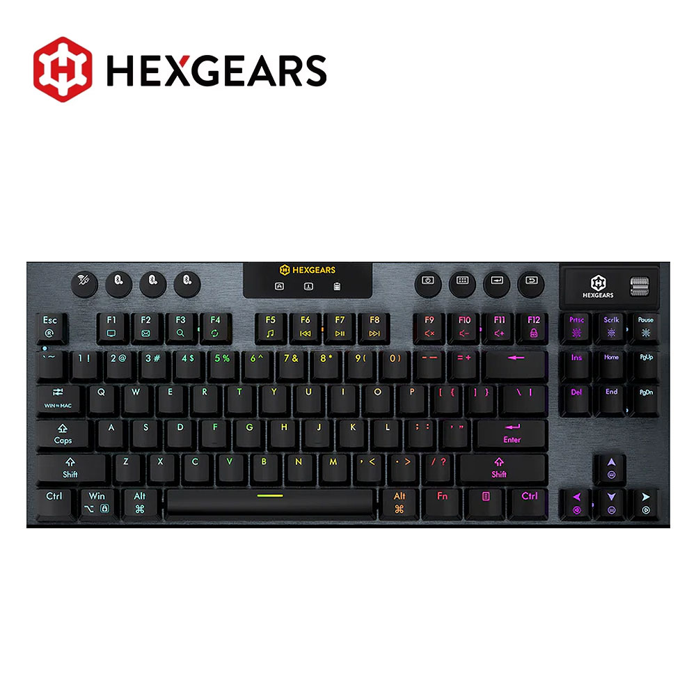 Gaming Keyboard Hot Swappable - HEXGEARS A3 Keyboard Mekanis 87 Kunci