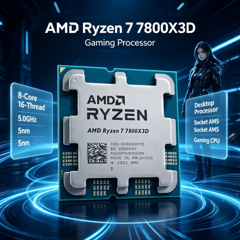 Ryzen 7 7800X3D AMD CPU Deskto - Amd Cpu Ryzen 7 ulasan dan harga