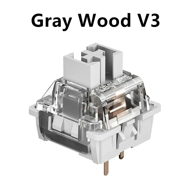 LEOBOG GrayWood V3 sakelar abu - Gaming Keyboard Hot Swappable ulasan dan harga